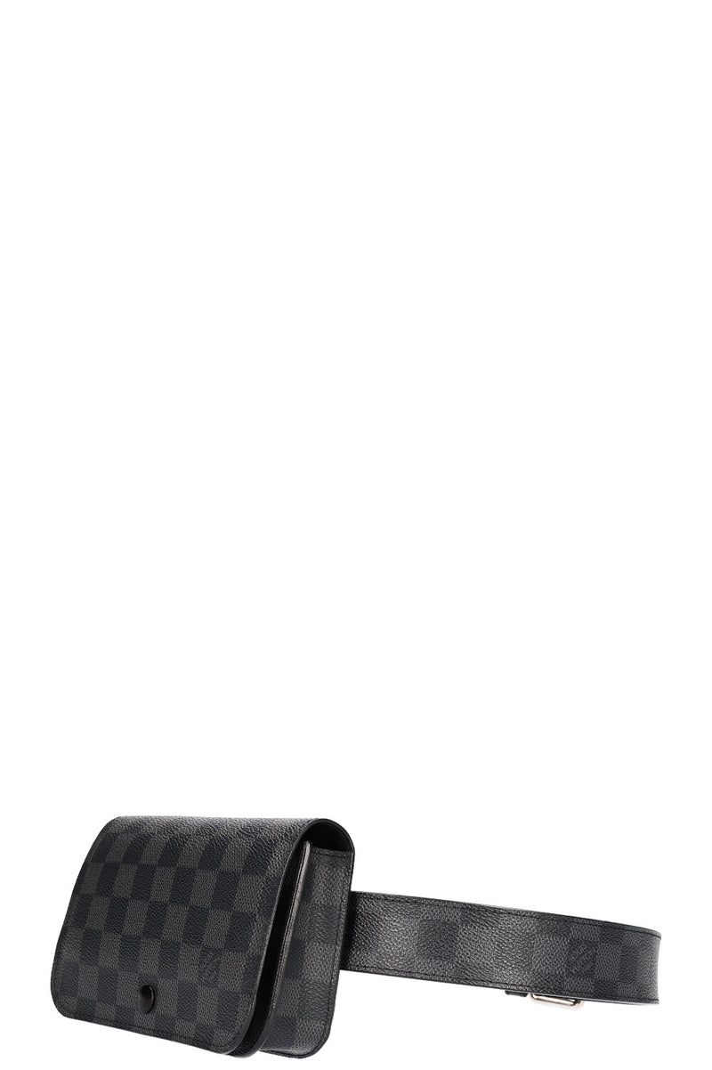 Louis Vuitton Damier Graphite Ambler Bum  Black Waist Bags Bags   LOU747775  The RealReal